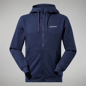 Logo Full Zip Hoodie für Herren - Dunkelblau