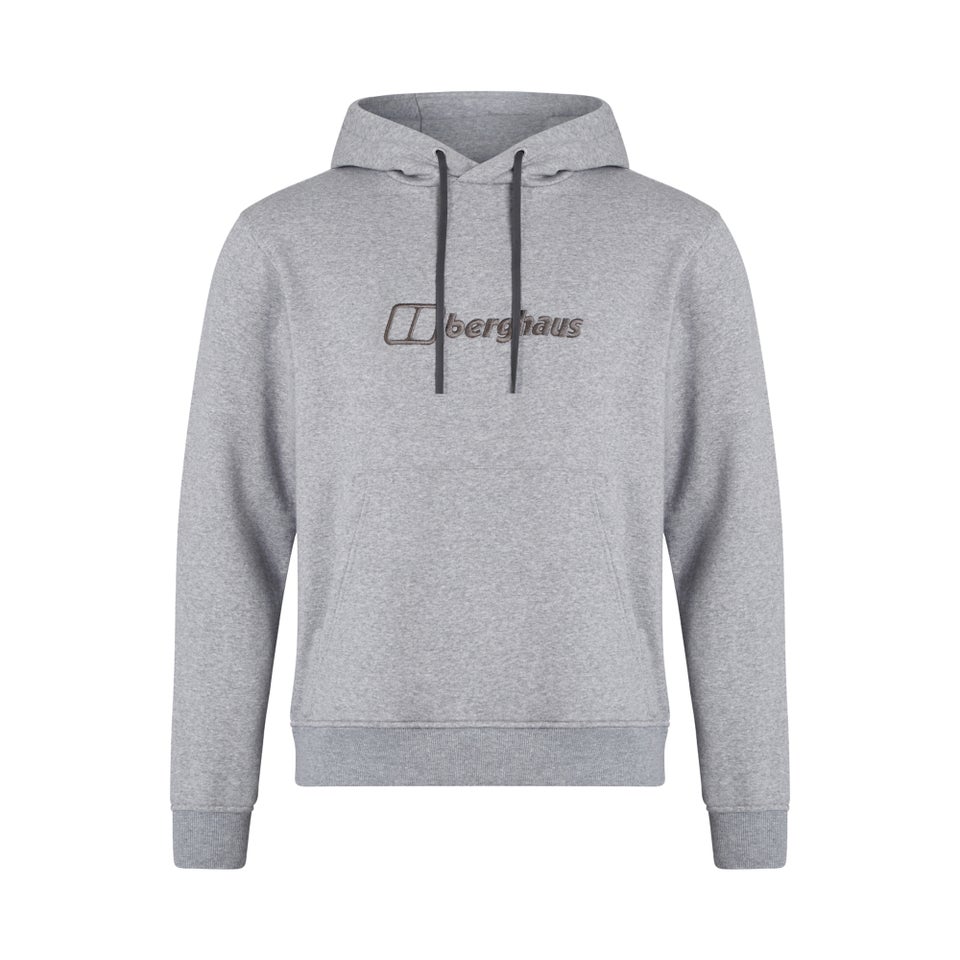 Men's Logo Hoody Dark Grey
