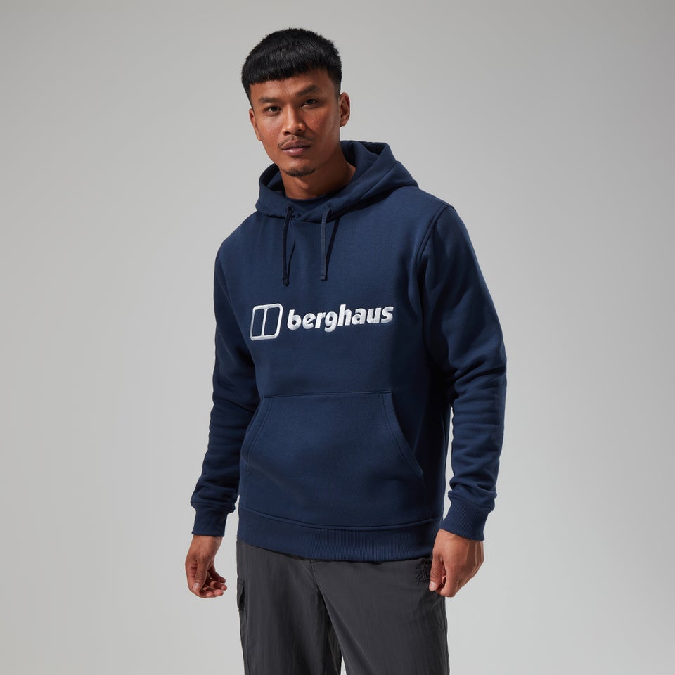 Men's Logo Hoody Dark Blue