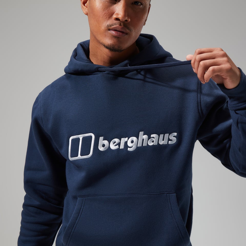 Men's Logo Hoody Dark Blue
