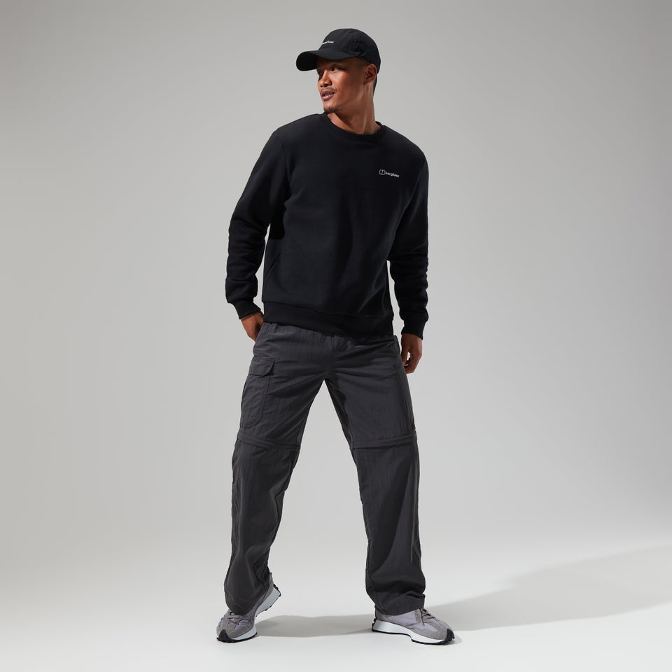 Men's Logo Crew Black