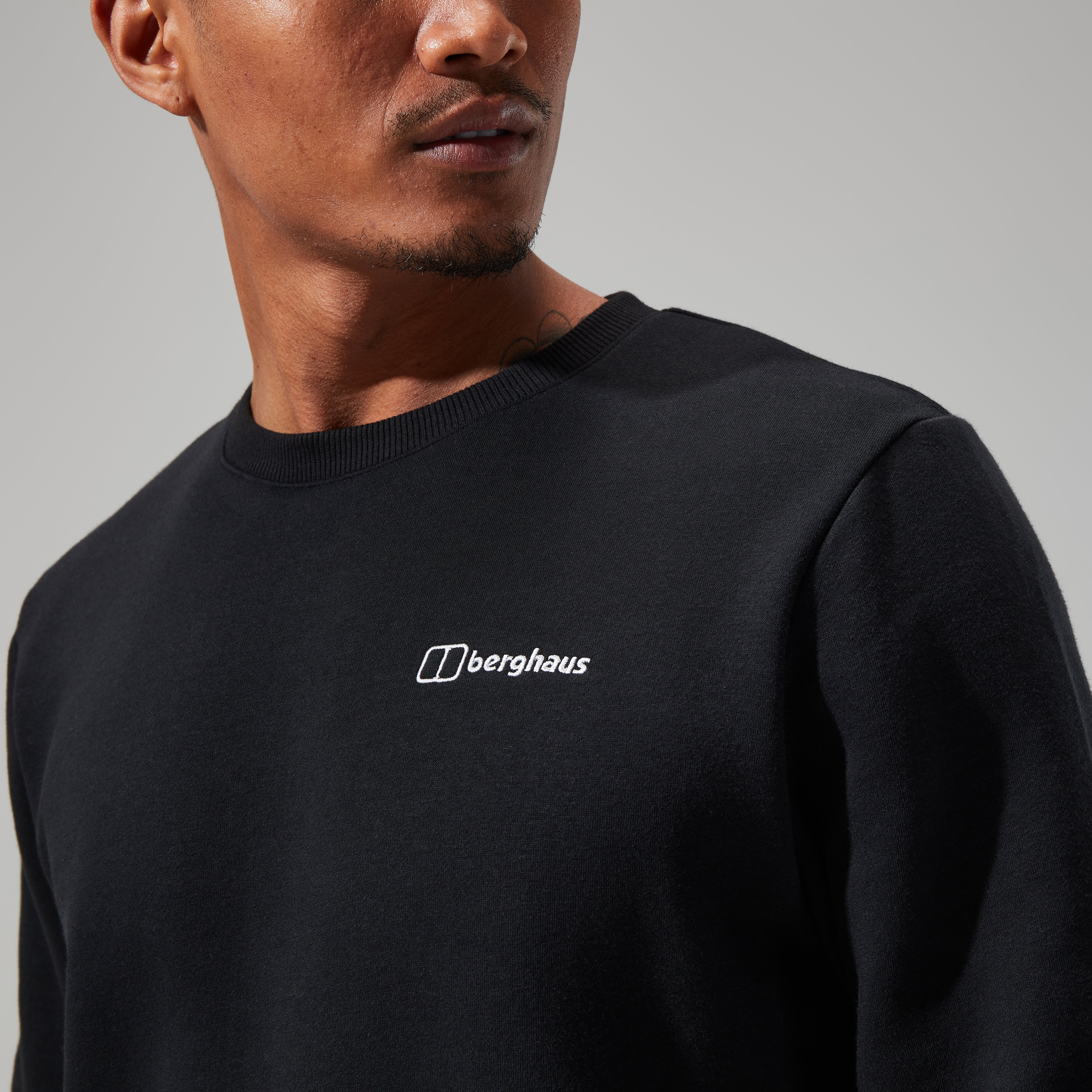 Men's Logo Crew Black | Berghaus Men's Logo Crew Black | Berghaus