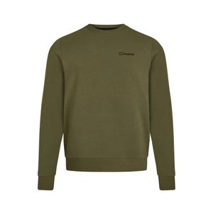 Men's Logo Crew Jumper Green