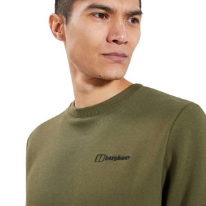 Men's Logo Crew Jumper Green