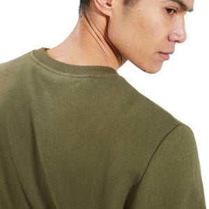 Men's Logo Crew Jumper Green