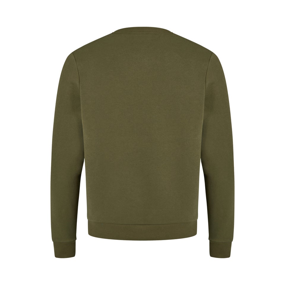 Men's Logo Crew Jumper Green