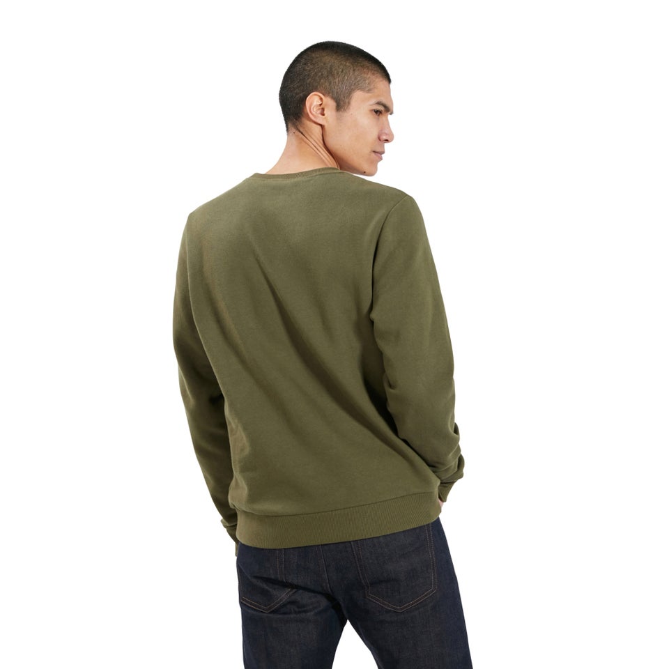 Men's Logo Crew Jumper Green
