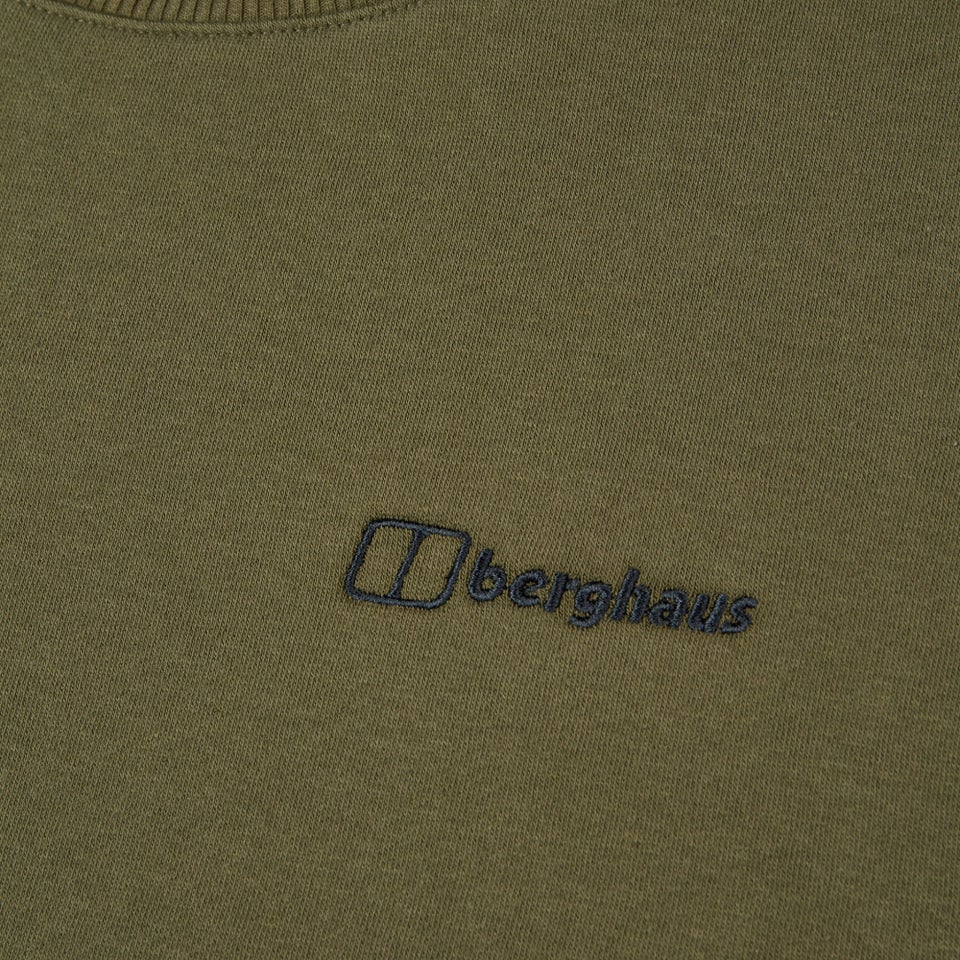 Men's Logo Crew Jumper Green