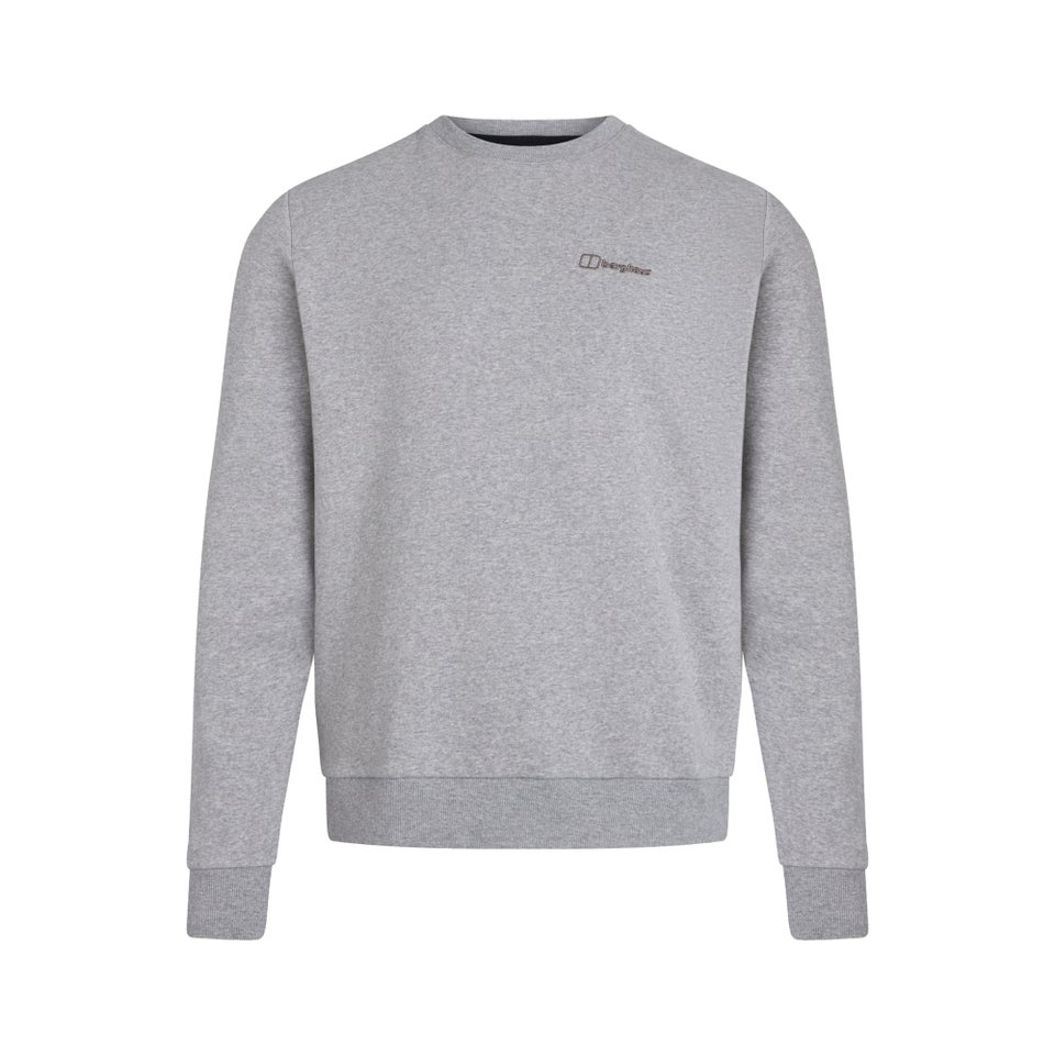 Men's Logo Crew Jumper Grey