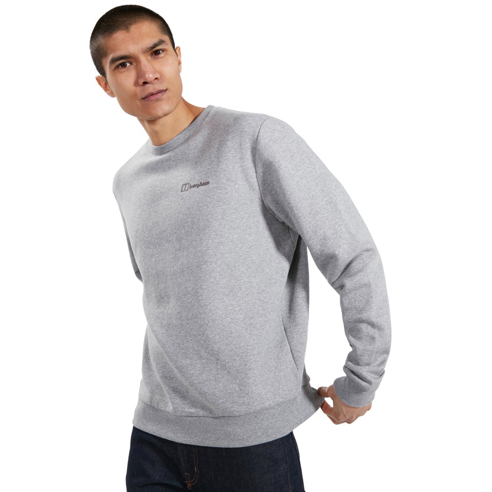 Men's Logo Crew Jumper Grey