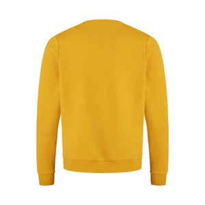 Men's Logo Crew Jumper Yellow