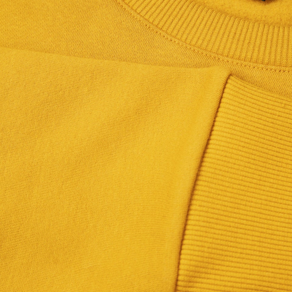 Men's Logo Crew Jumper Yellow