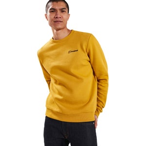 Men's Logo Crew Jumper Yellow