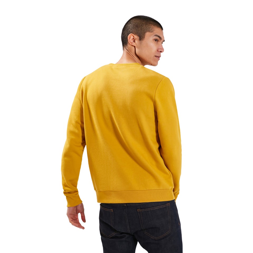 Men's Logo Crew Jumper Yellow