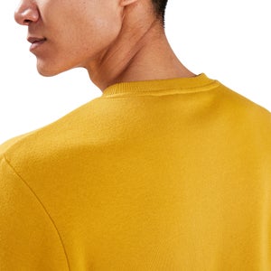 Men's Logo Crew Jumper Yellow