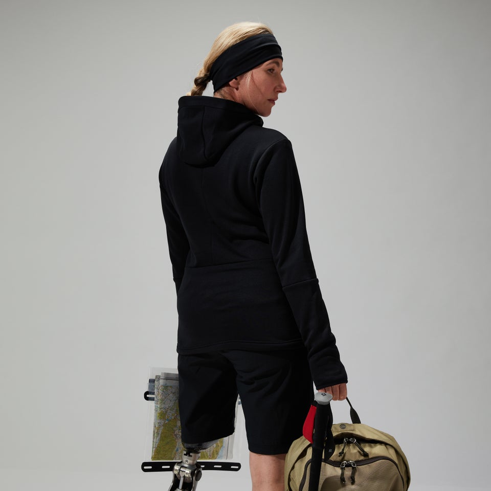 Women's Fourier Hooded Jacket - Black