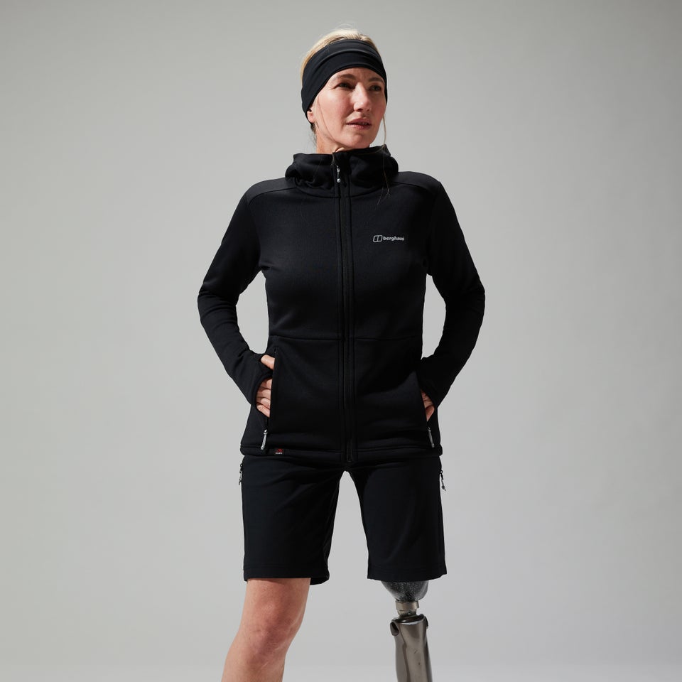 Women's Fourier Hooded Jacket - Black