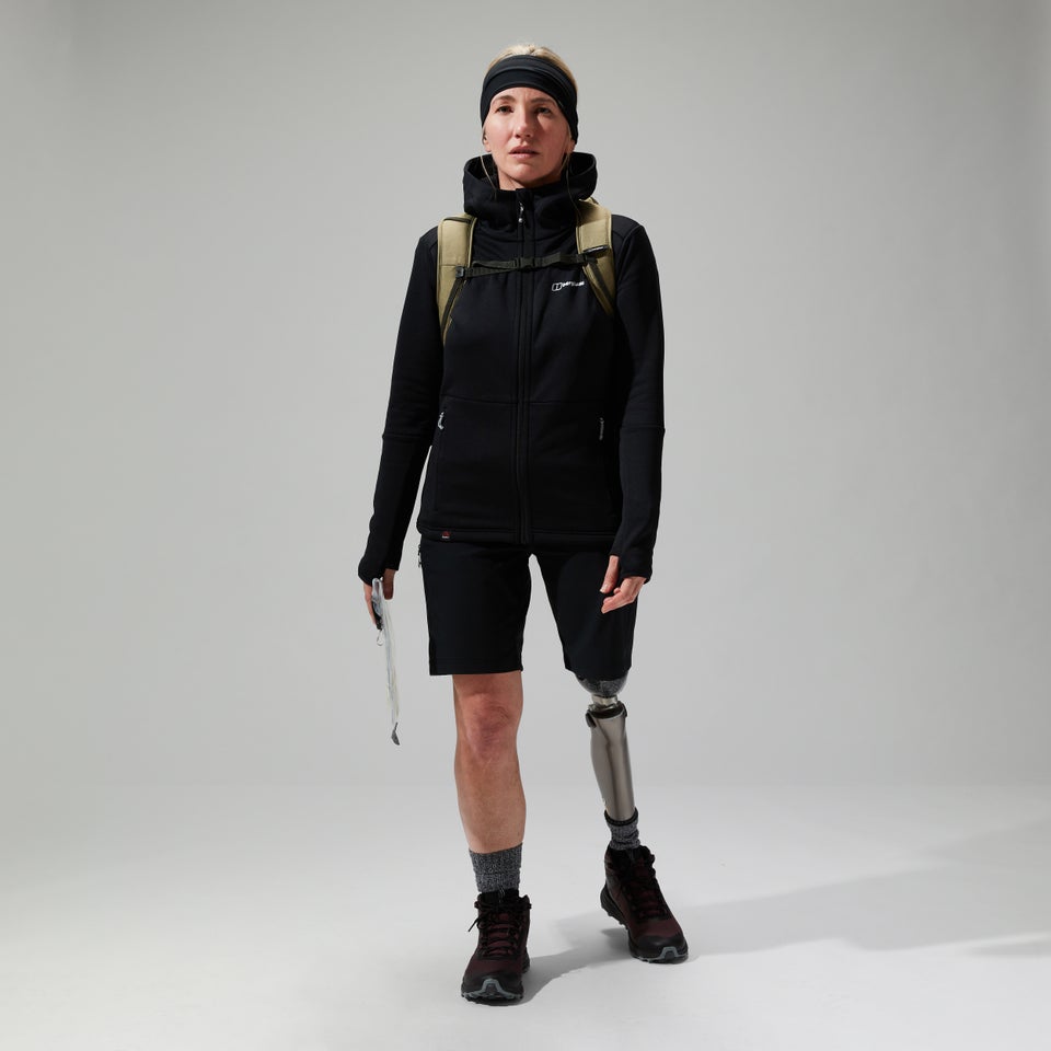 Women's Fourier Hooded Jacket - Black