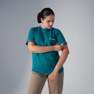 BERGHAUS ORG TRAMANTANA T SHIRT AU DKGRN/DKGRN