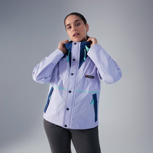 Women's Mayeurvate Short Waterproof Jacket - Purple / Blue