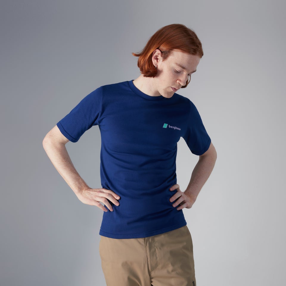 Unisex Kanchenjunga Static T-Shirt - Blue