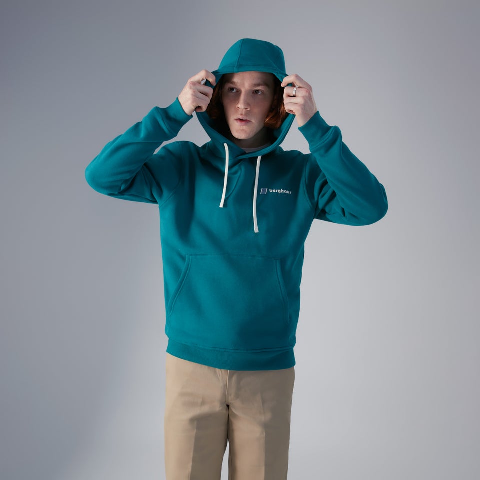 Unisex Heritage Small Logo Hoody - Green