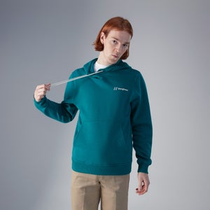 Unisex Heritage Small Logo Hoody - Green