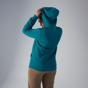 Unisex Heritage Small Logo Hoody - Green
