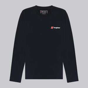 Unisex Heritage F&B Logo Long Sleeve T-Shirts - Black