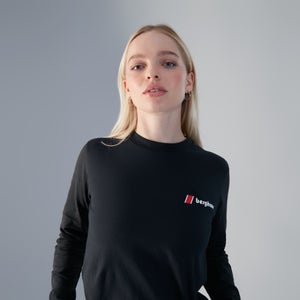 Unisex Heritage F&B Logo Long Sleeve T-Shirts - Black