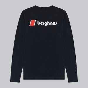 Unisex Heritage F&B Logo Long Sleeve T-Shirts - Black
