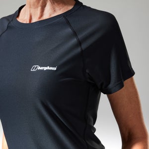 Women's 24/7 Tech Tee Super Stretch Crew - Black