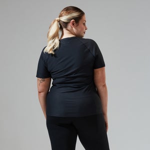 Women's 24/7 Tech Tee Super Stretch Crew - Black