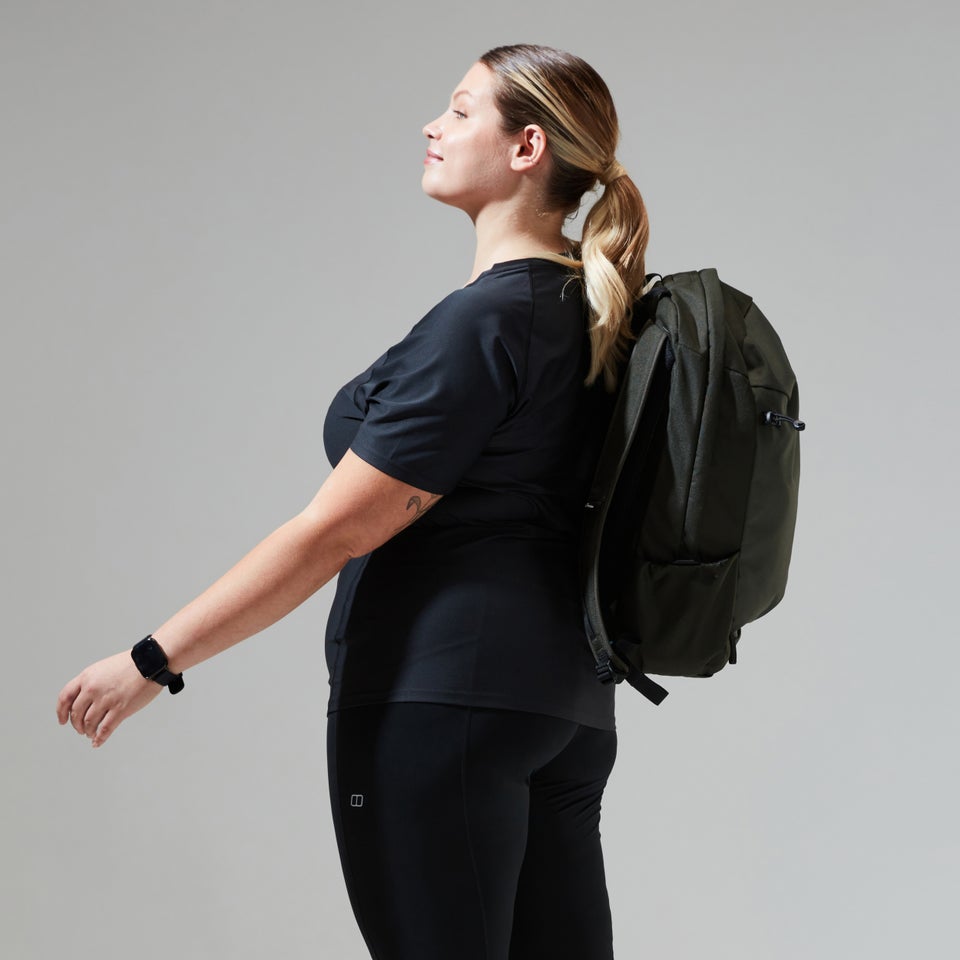 Women's 24/7 Tech Tee Super Stretch Crew - Black