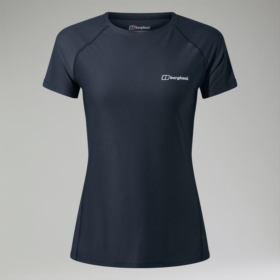 Women's 24/7 Tech Tee Super Stretch Crew - Black