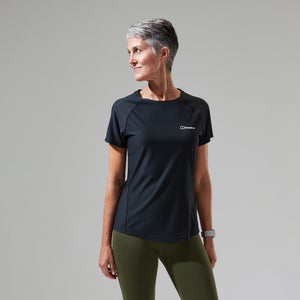 Women's 24/7 Tech Tee Super Stretch Crew - Black