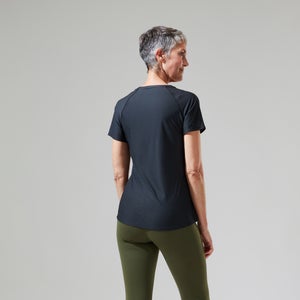 Women's 24/7 Tech Tee Super Stretch Crew - Black