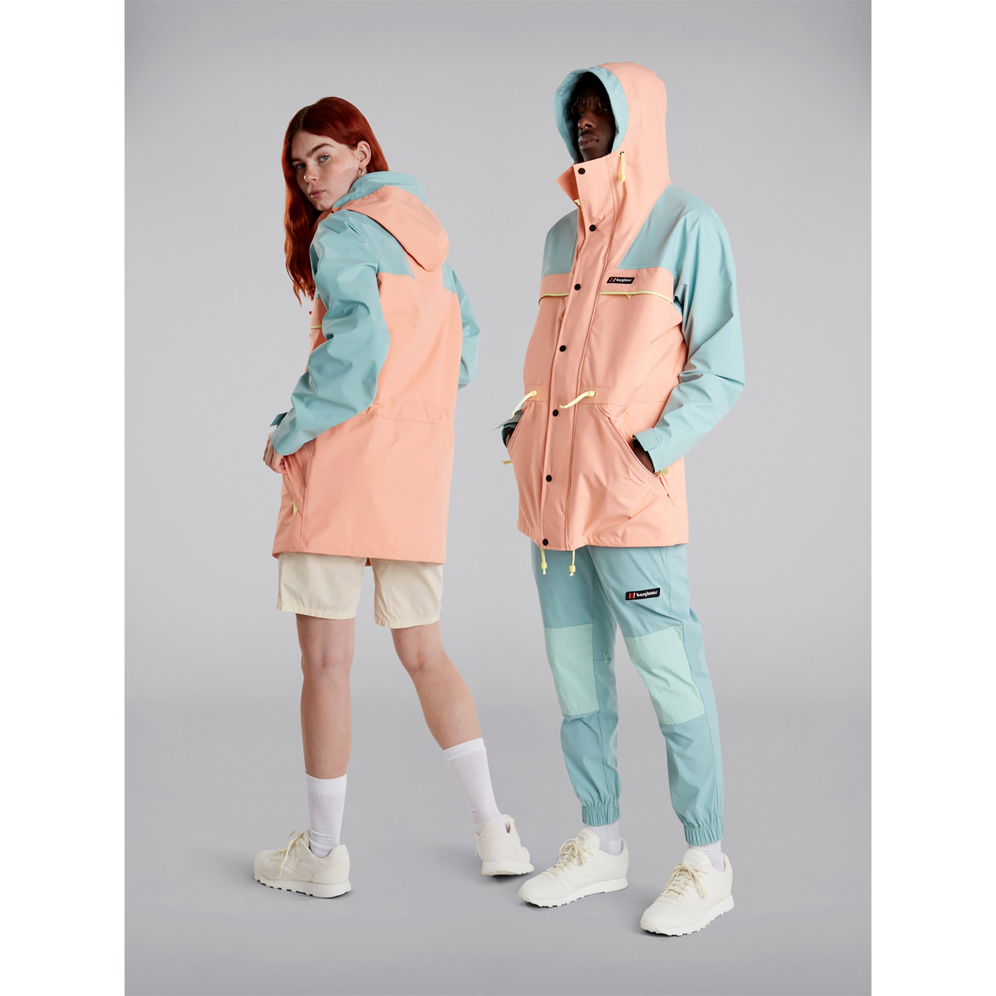 Unisex Tempest 89 Waterproof Jacket - Pink / Blue