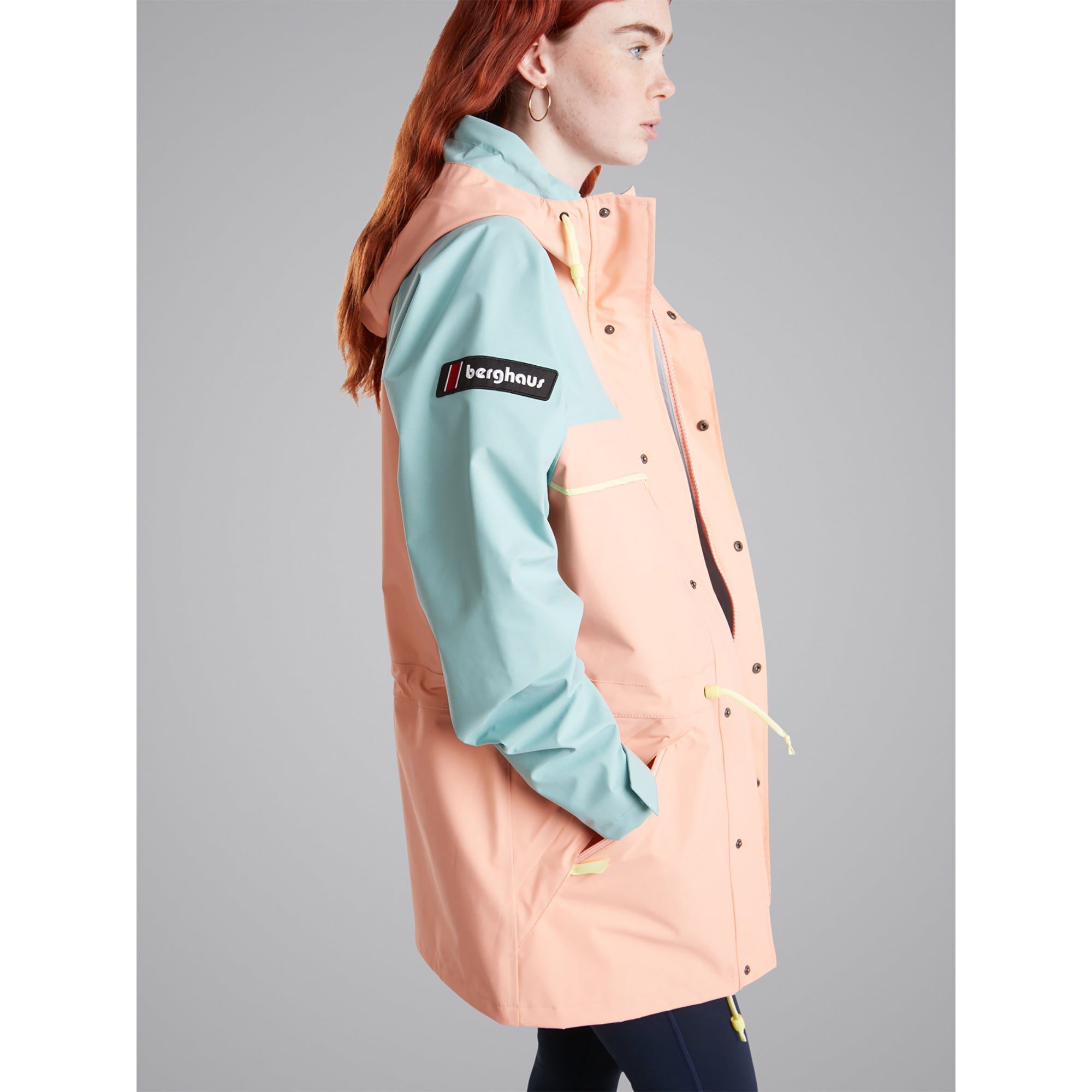 Unisex Tempest 89 Waterproof Jacket - Pink / Blue