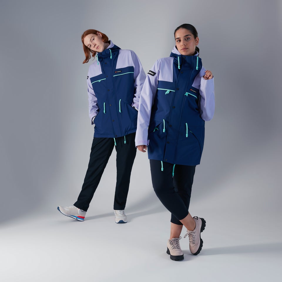 Unisex Tempest 89 Waterproof Jacket - Blue / Purple