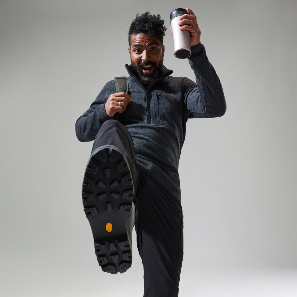 Men's Carnell Half Zip - Black