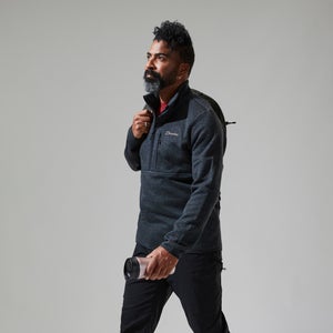 Men's Carnell Half Zip - Black