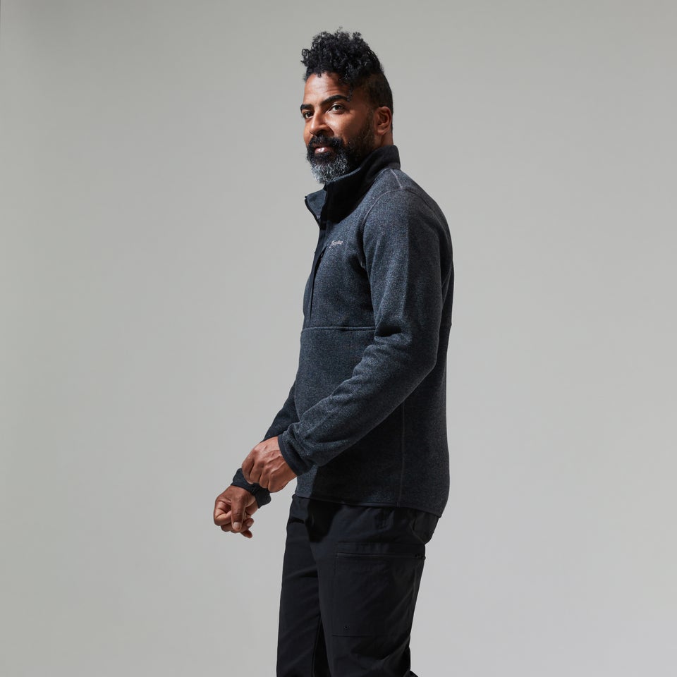 Men's Carnell Half Zip - Black