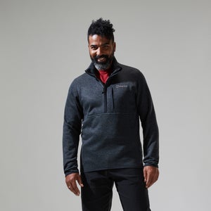 Men's Carnell Half Zip - Black