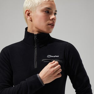 Prism 2.0 Micro Half Zip Fleece für Damen - Schwarz