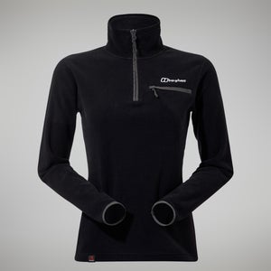 Prism 2.0 Micro Half Zip Fleece für Damen - Schwarz