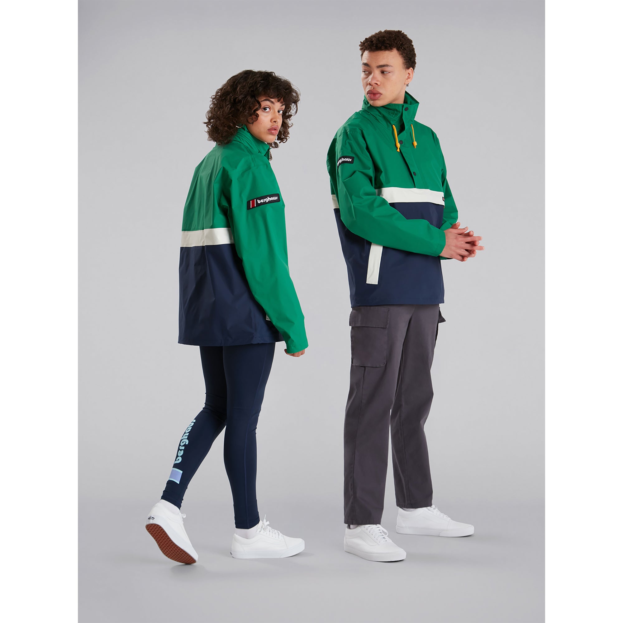 Unisex Ski Smock 86 Waterproof Jacket - Green / Blue / Grey | Berghaus