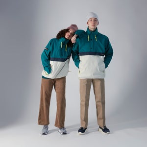 Unisex Ski Smock 86 Waterproof Jacket - Green / Grey