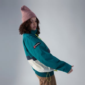 Unisex Ski Smock 86 Waterproof Jacket - Green / Grey