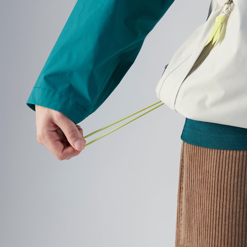 Unisex Ski Smock 86 Waterproof Jacket - Green / Grey